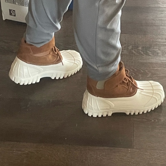 🏀 Diemme Anatra B-ball cognac suede women’s duck boot 36 like new - Picture 10 of 14